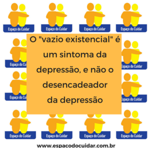 Vazio existencial - Depressão